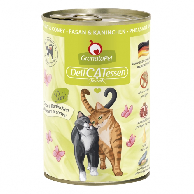 GranataPet Delicatessen Dose Fasan & Kaninchen 6 x 200 g