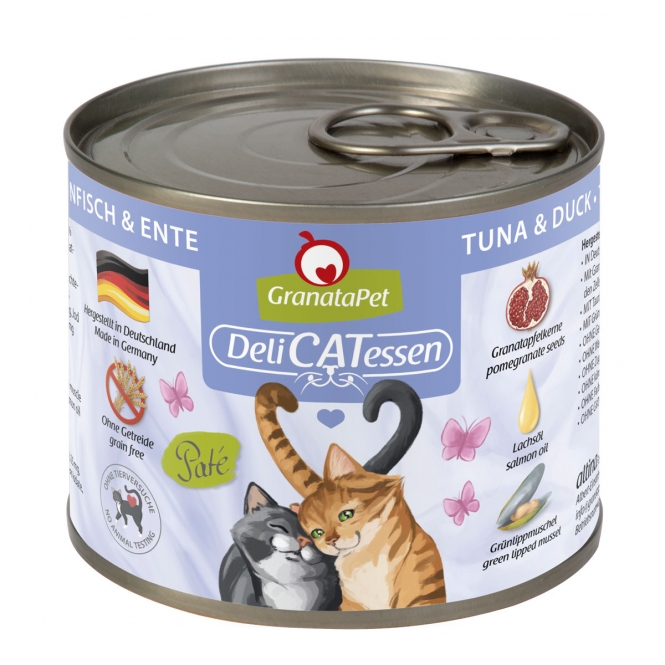 6 x GranataPet Delicatessen Dose Thunfisch & Ente