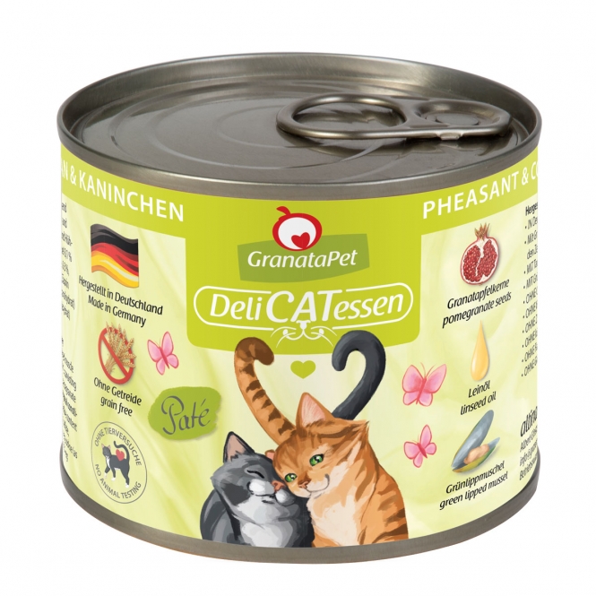 6 x GranataPet Delicatessen Dose Fasan & Kaninchen